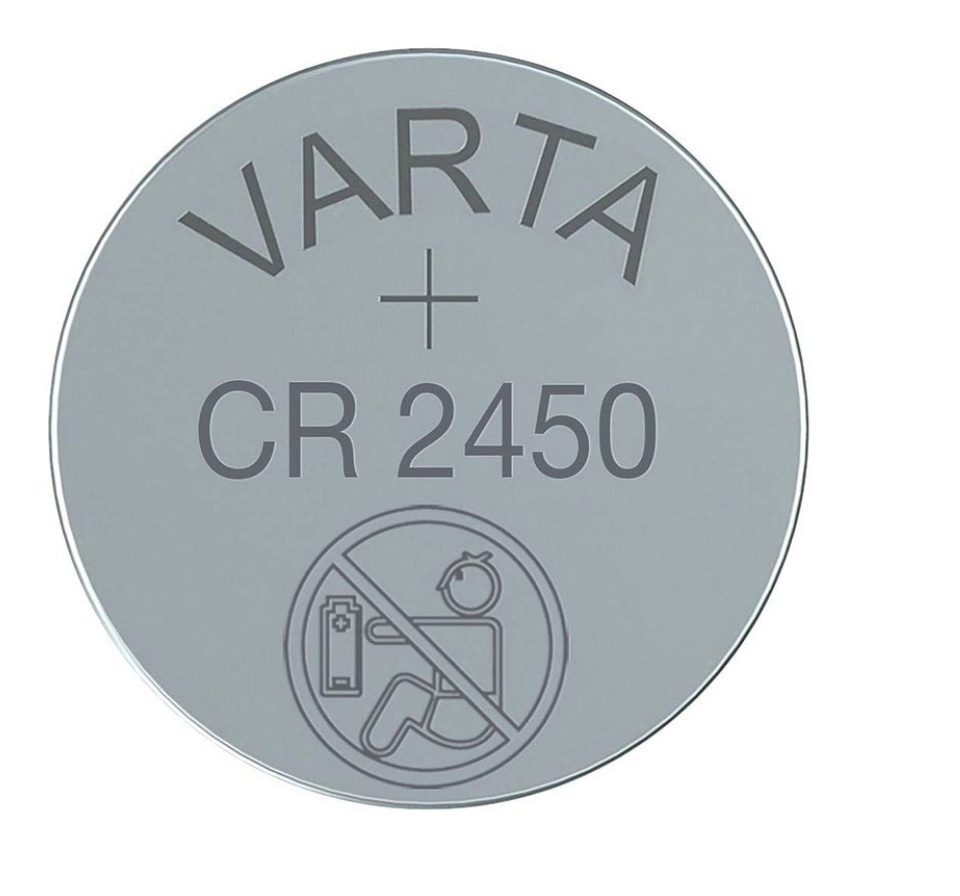 CR 2450 TRAY  Varta Microbattery Button Cell Battery, Lithium