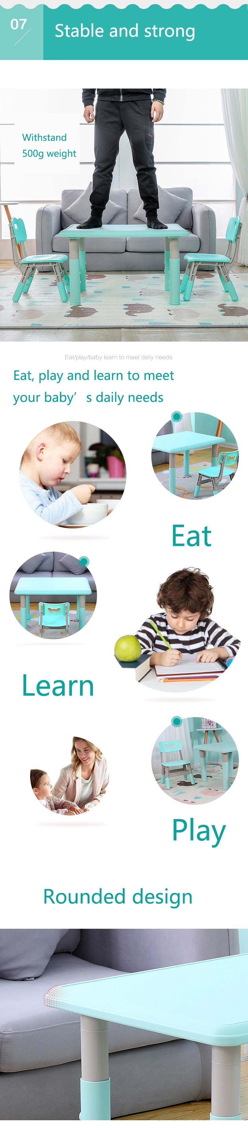 infant table and chairs