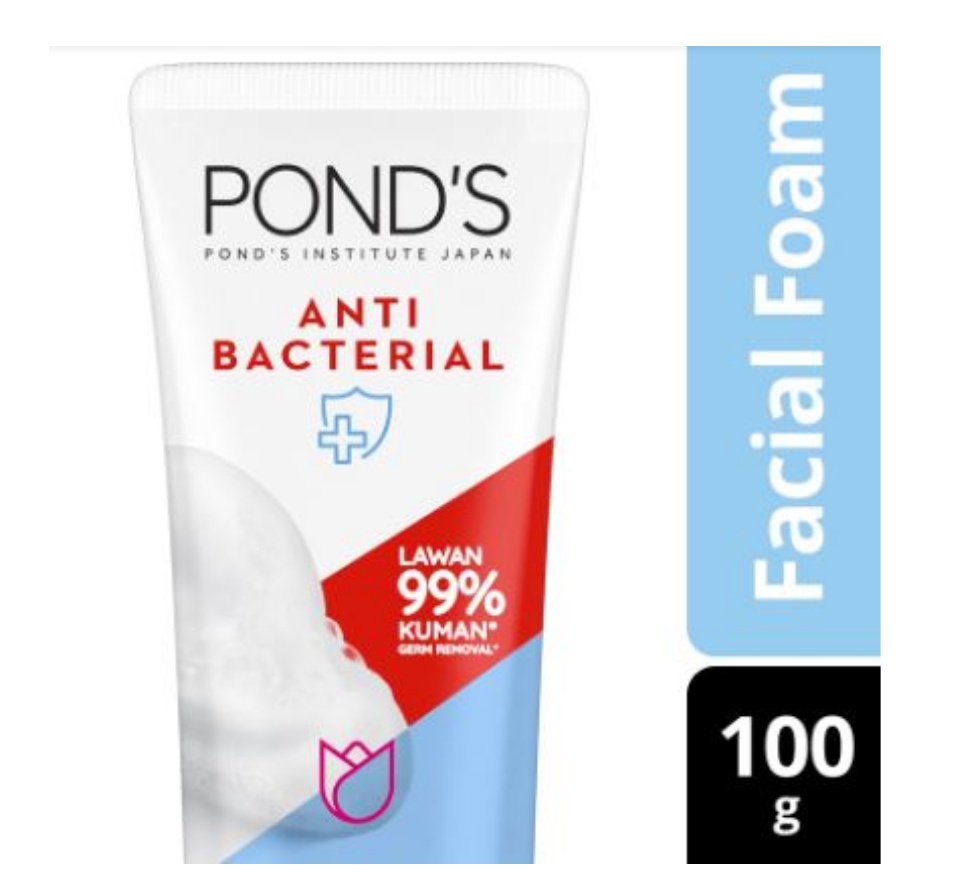 ponds antibacterial face wash