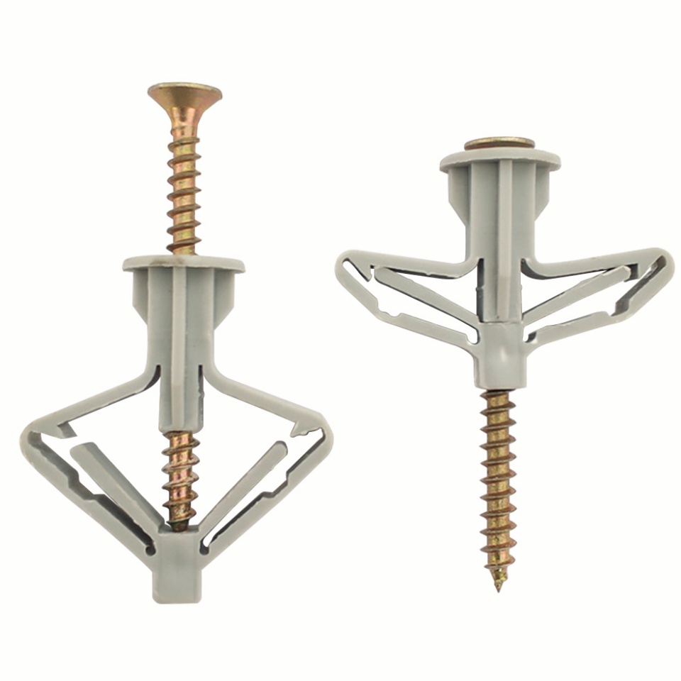 Kichvoe Drywall Anchor Kit – 6/8mm Expansion Tubes & Screws For Heavy-Duty Hanging