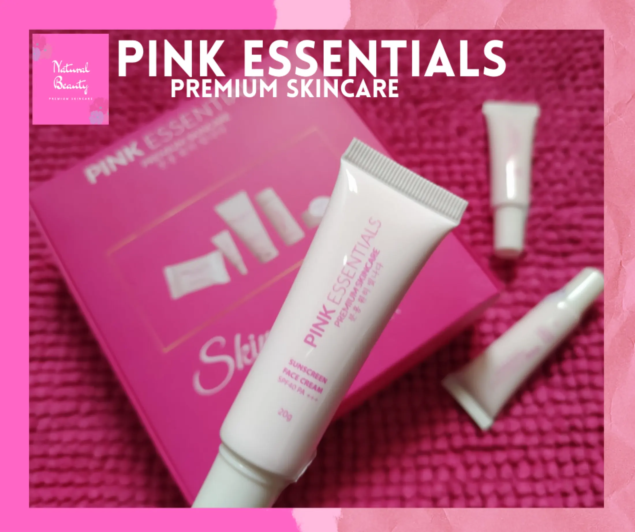 pink essentials premium skincare