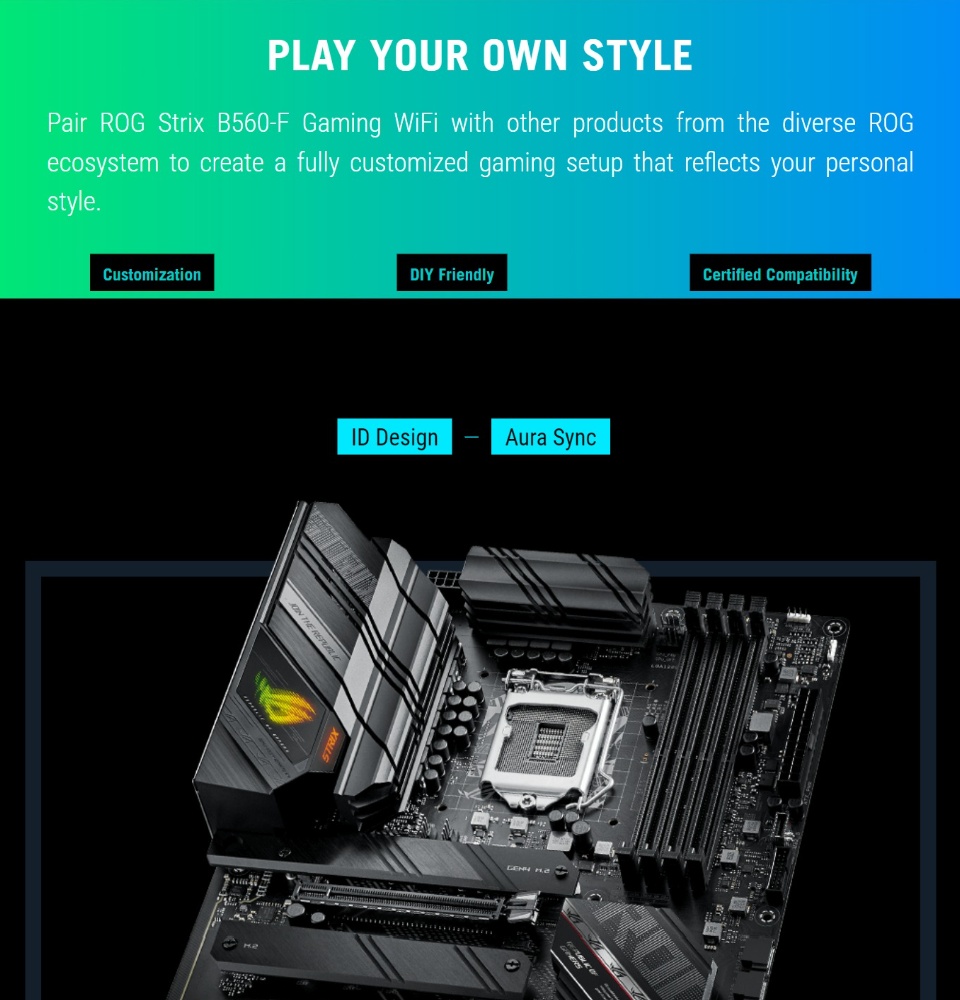 HOT Asus B560 F Gaming Wifi ASUS ROG STRIX B560-F GAMING