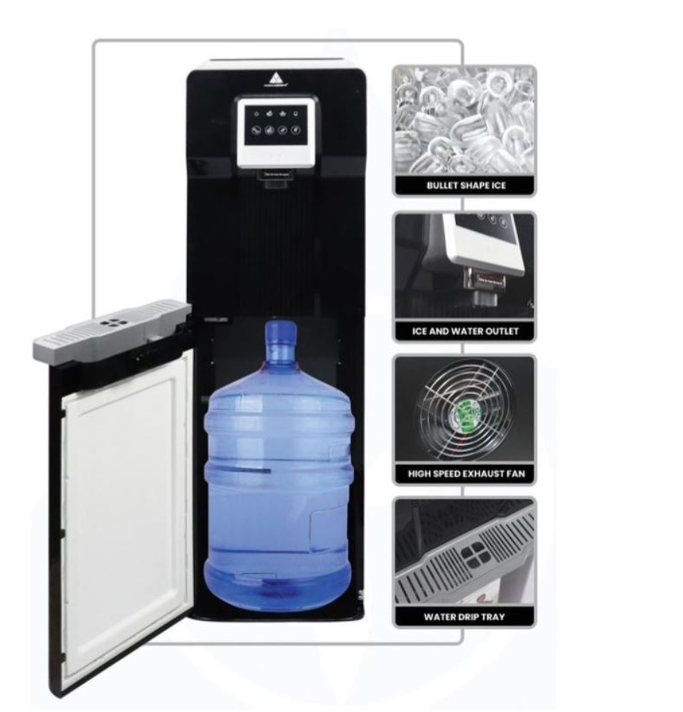 Hanabishi 2in1 Water Dispenser with Ice-maker HFSWDICEM3500