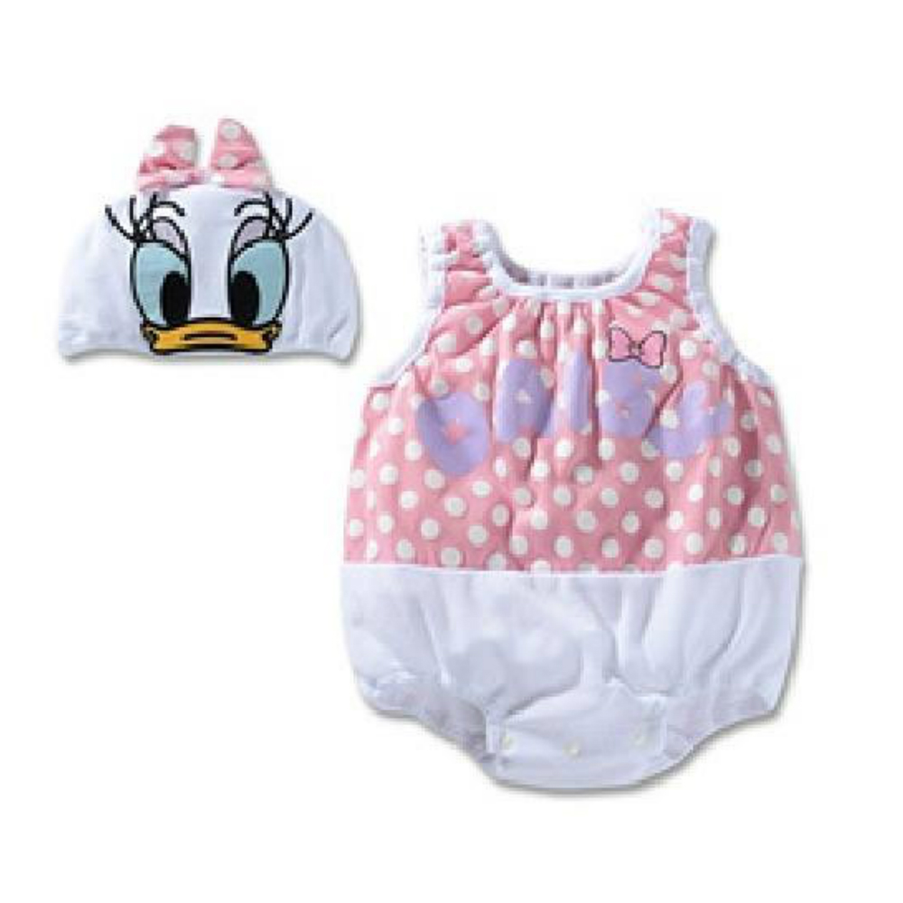 Featured image of post Daisy Duck Costume Baby Snaps down the front and around legs