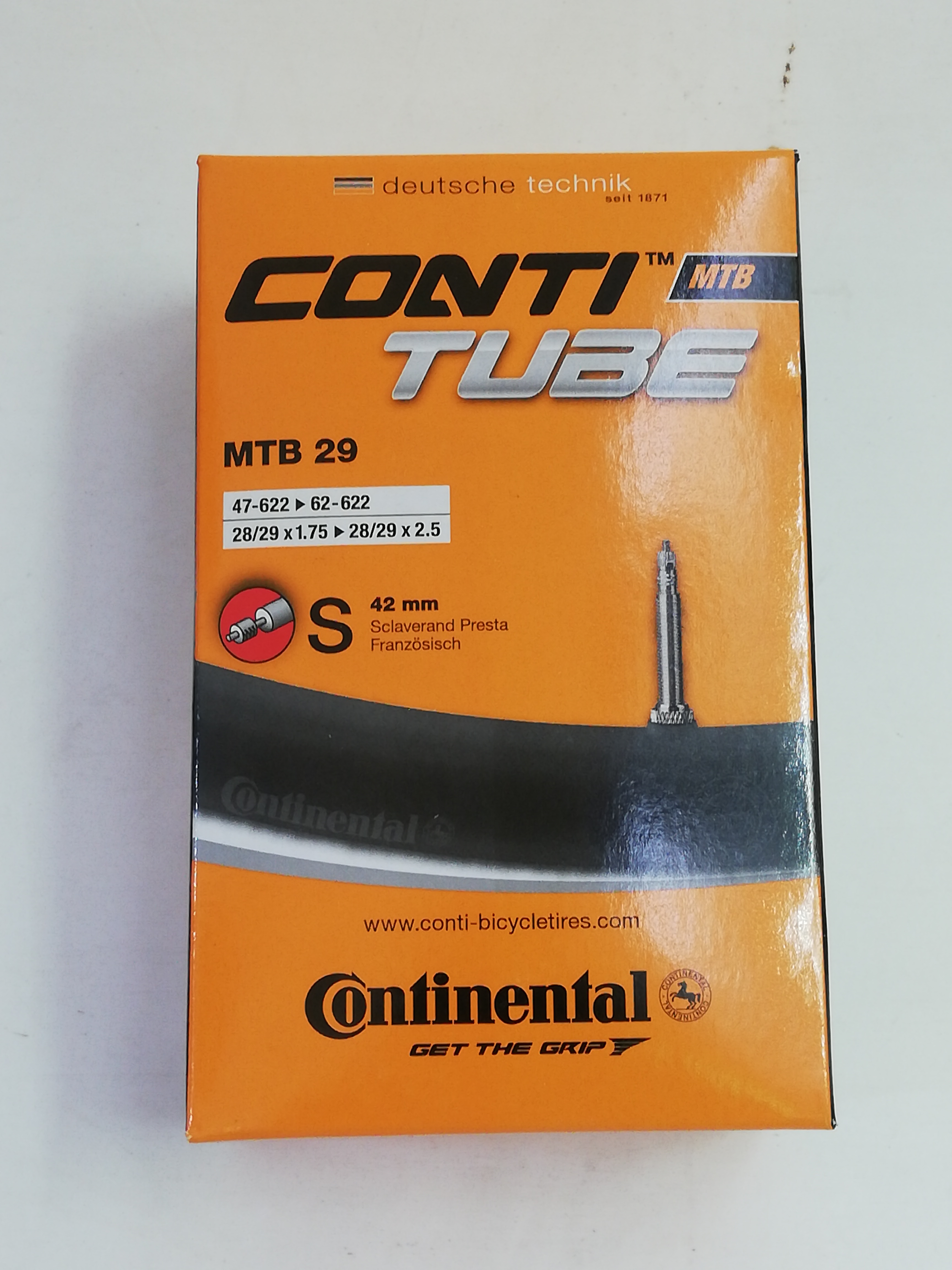 continental mtb 29er tube