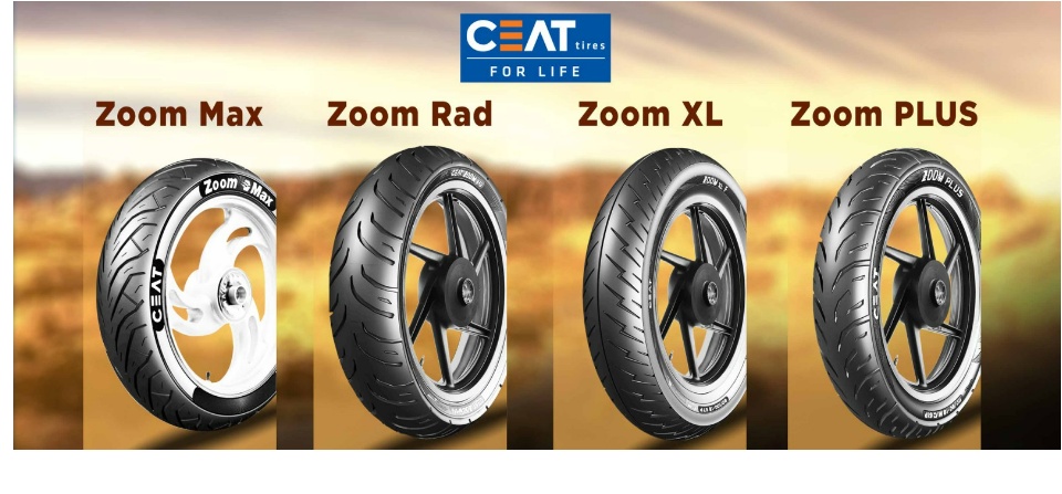 Ceat Zoom Rad Ceat Tyre Price Motorcycle 100/90-17 52P TL CEAT