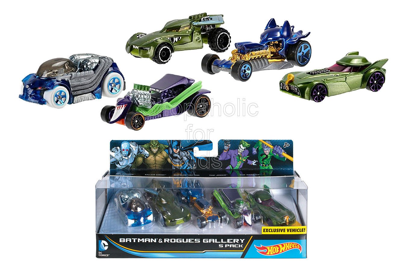 hot wheels batman cars 5 pack