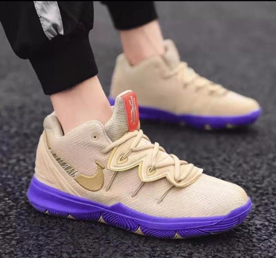 purple high top basketball shoes