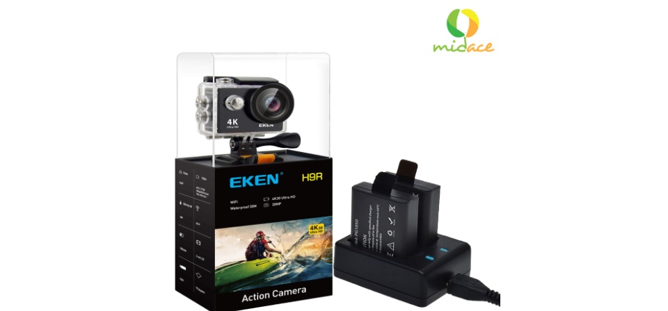 Eken H9R 4K BUDGET Action Camera Version Remote Ultra FHD 4K WiFi