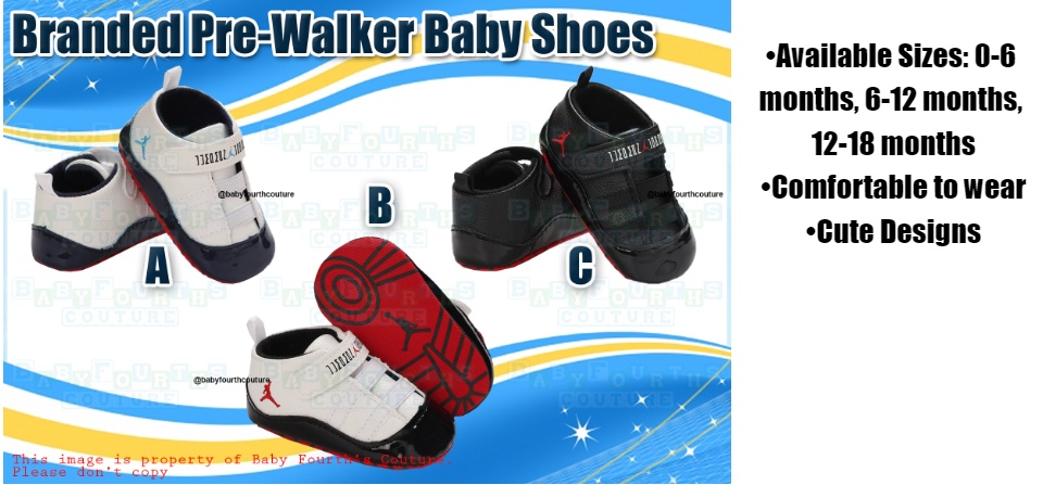 baby branded shoes