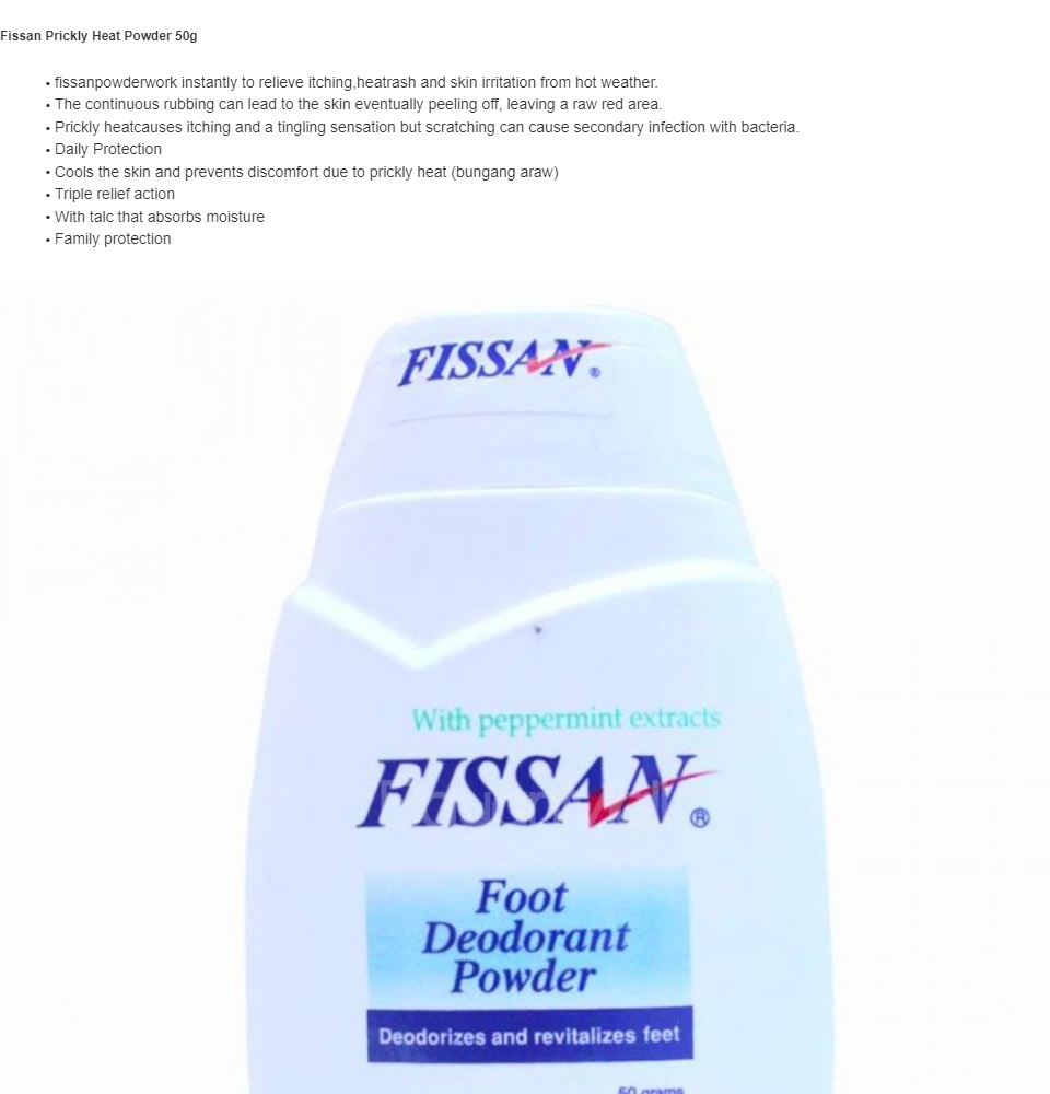 fissan for rashes