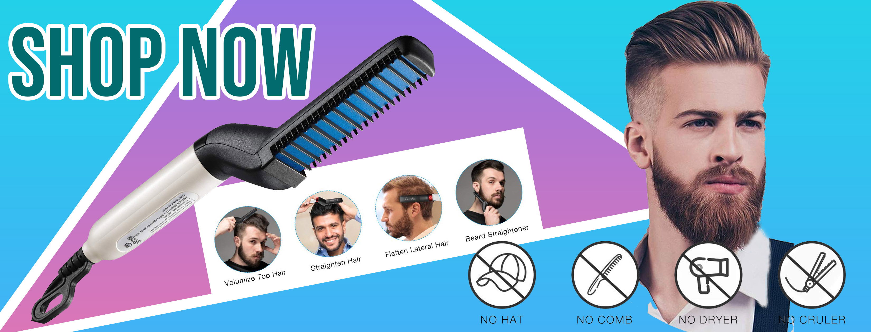 hair brush heater