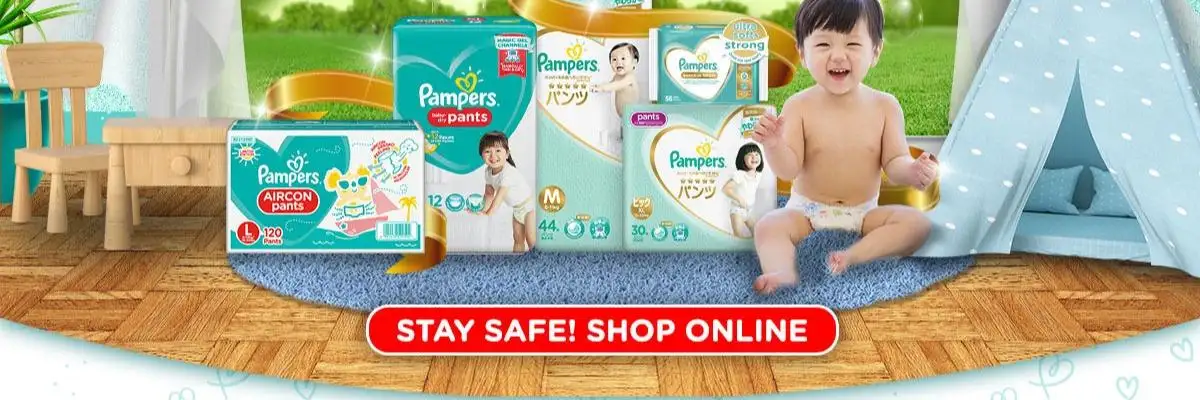 pampers website