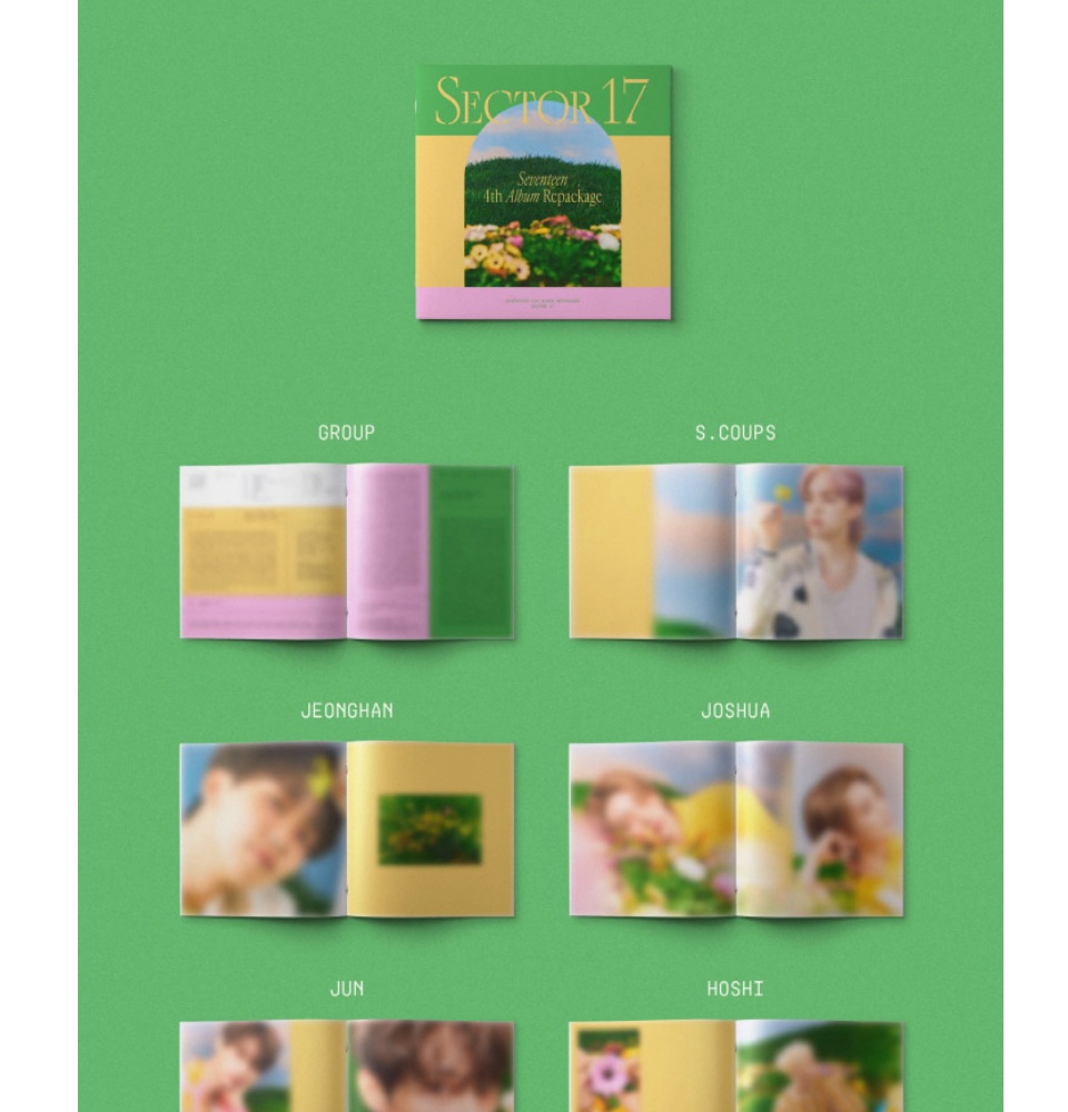 SEVENTEEN Sector17 Compact ユニバ トレカ 13枚 SEVENTEEN 4th Album