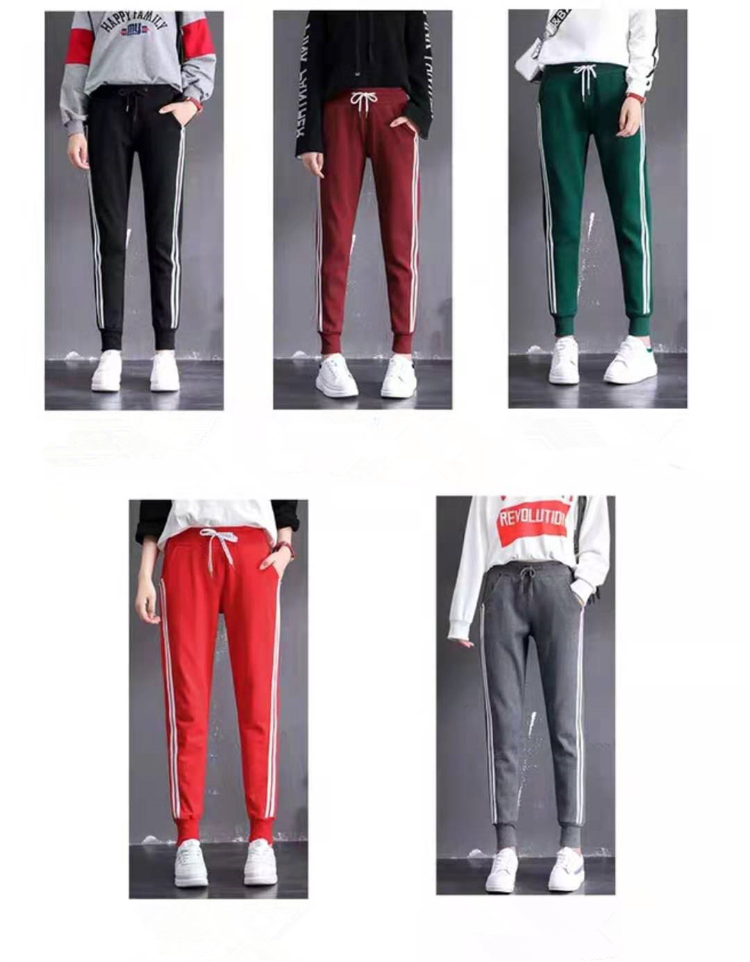 stretchable jogger pants