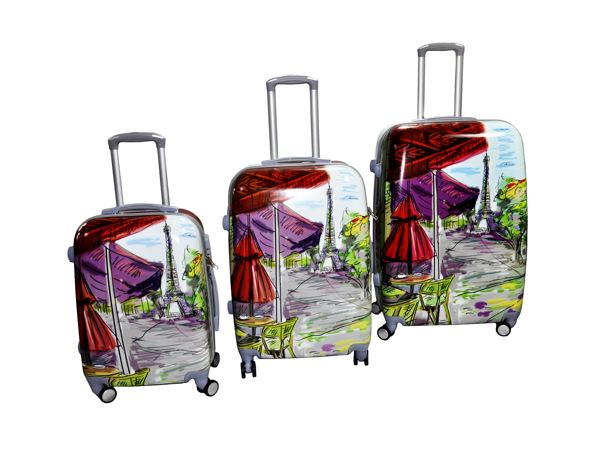 designer hard shell luggage