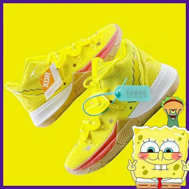 kid kyrie spongebob sneakers