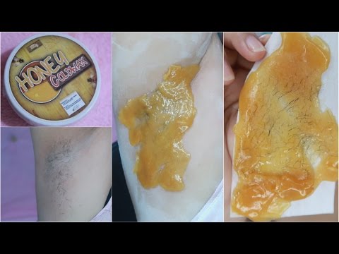 Esme Organic Cold Wax Painless Hair Removal 250g Honey Hair