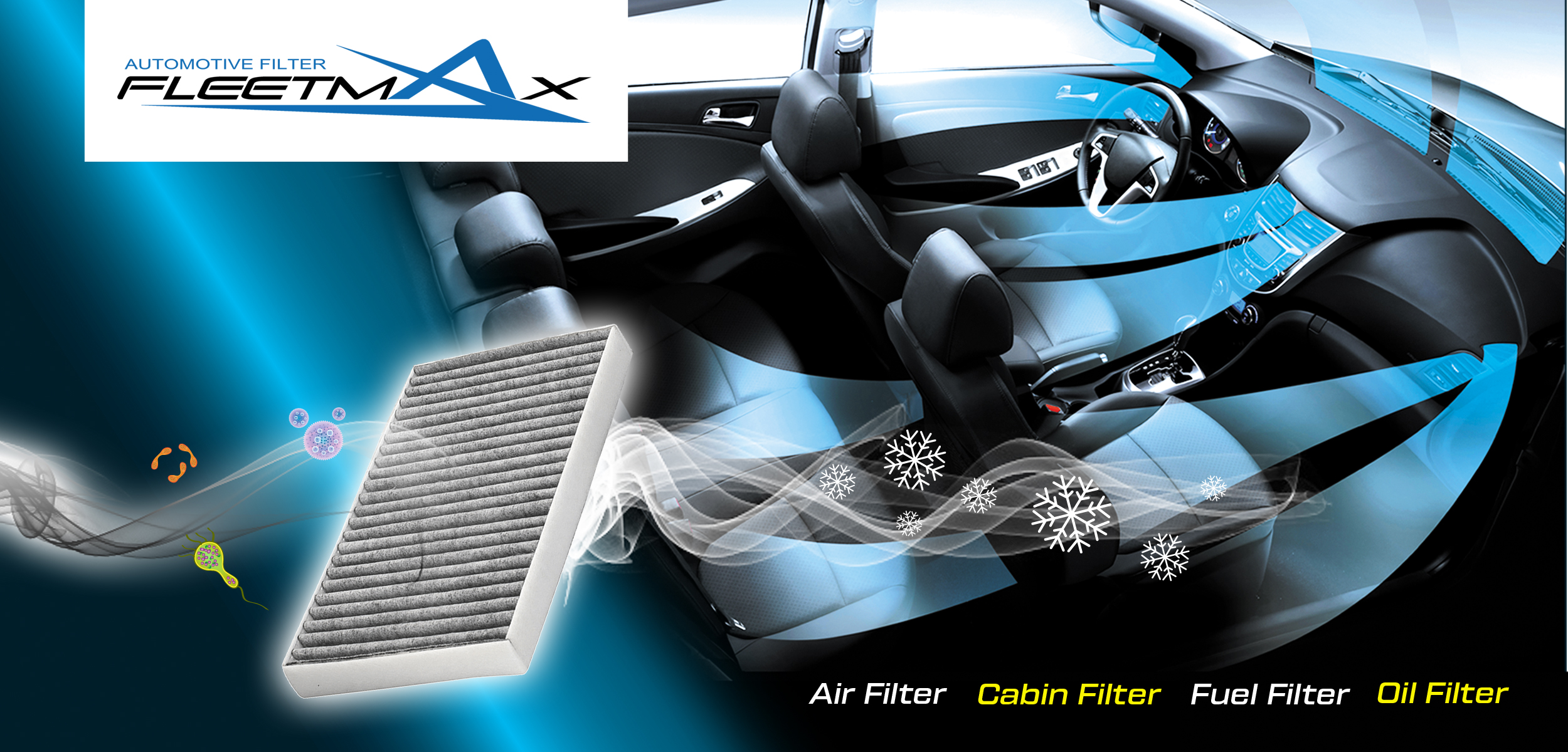 Fleetmax Cabin Filter For Chevrolet Colorado Trailblazer Duramax