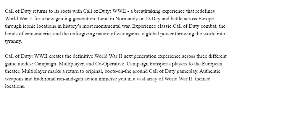 Review – Call of Duty: WWII (PS4) single-player campaign is a welcome  return to its roots – GameAxis
