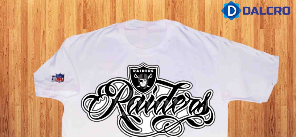 NFL Oakland Raiders Men's T-Shirt with Embroidery (Script), Rubberized  Screen Print Design tshirt for men, Shirt Tees, Good Quality T-Shirt Sale  (White)