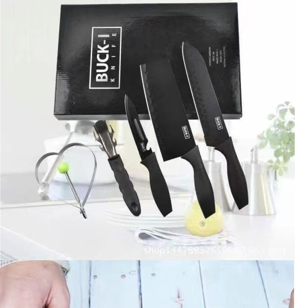 ACB Brand New Buck-I High Quality Kitchen Knife Set - Butuan Shopping