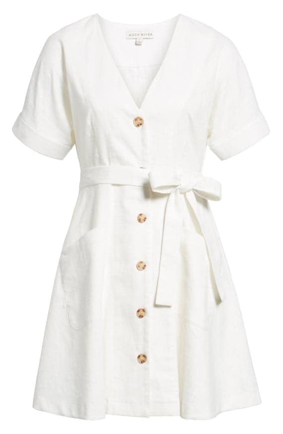 WHITE MINI DRESS: Buy sell online 