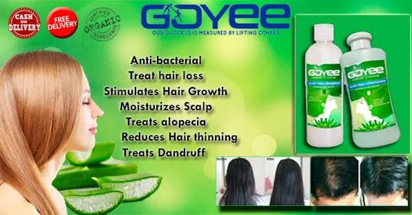 K3 Shop Authentic Goyee Hair Care Set Aloe Vera Shampoo And