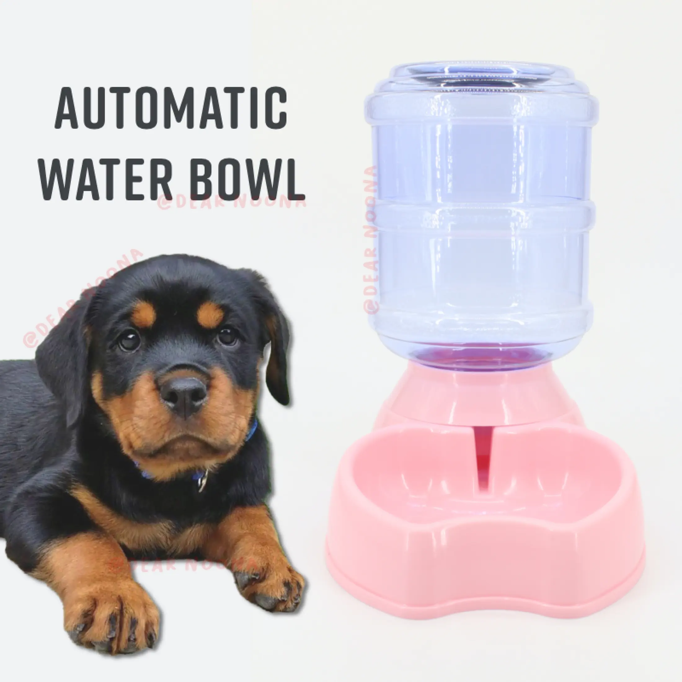 self filling water bowl