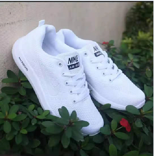 nike zoom all white