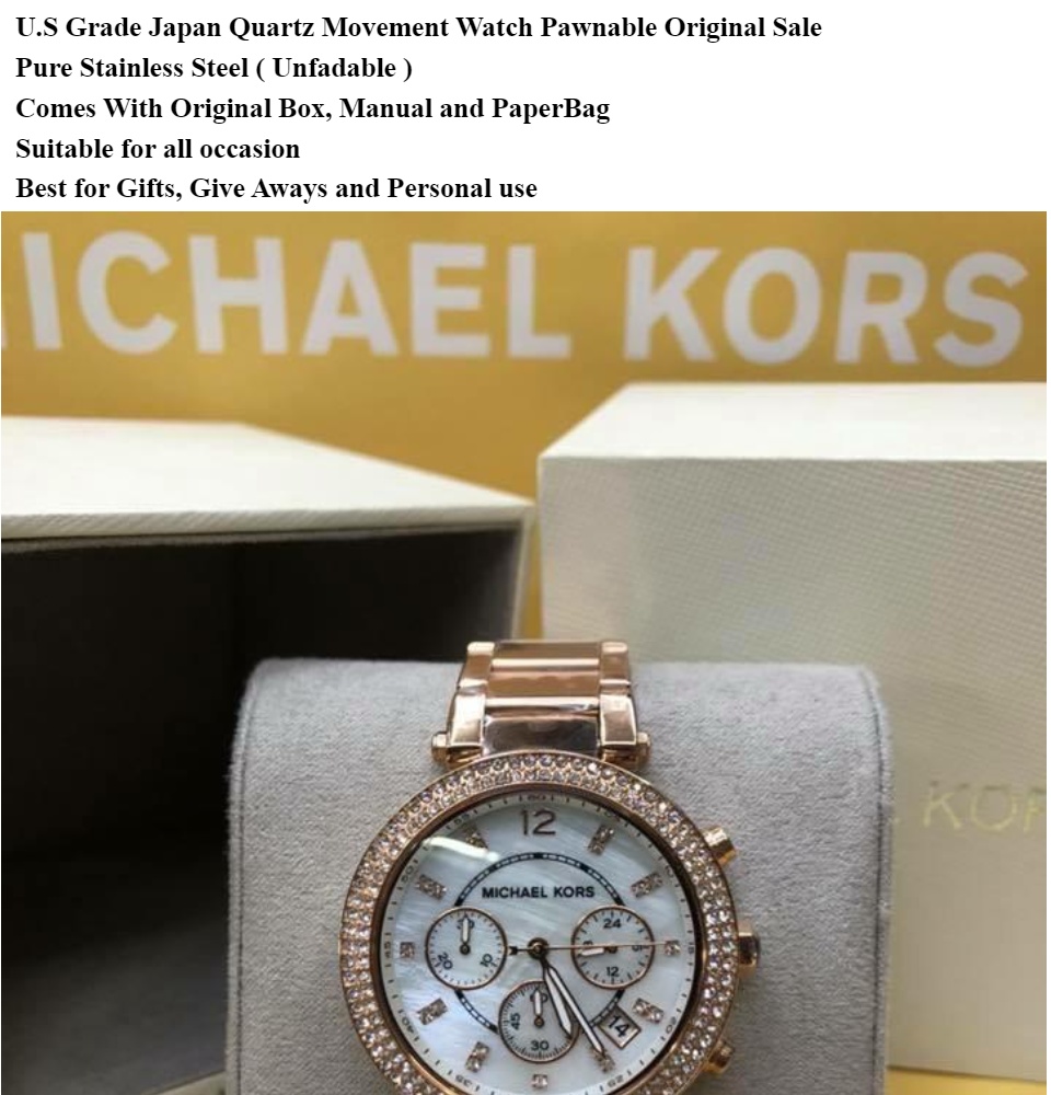 NEW Michael Kors MK5491 Parker 40 mm Case Stainless Steel Rose Gold Toned  Watch hidalgomoncicom
