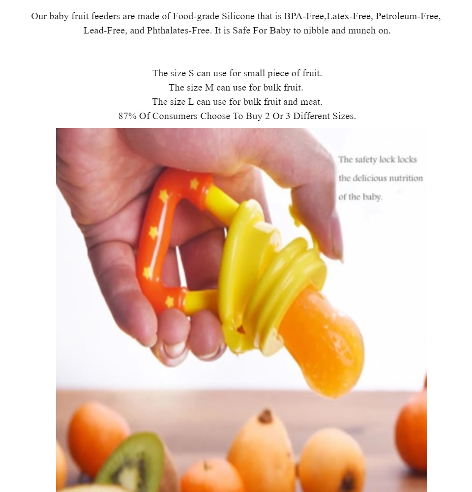 babyflo fruit feeder