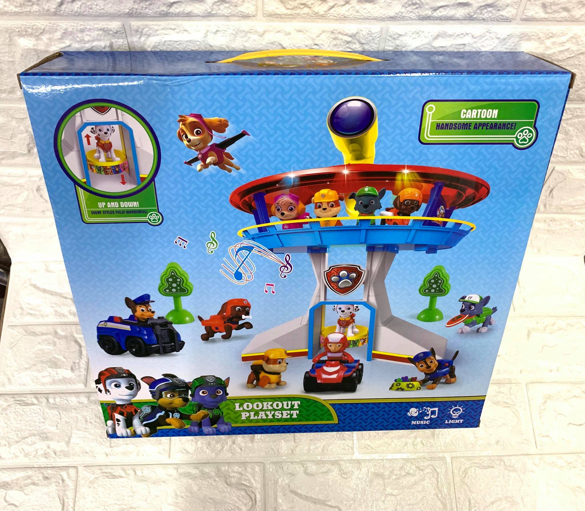 paw patrol giant lookout tower