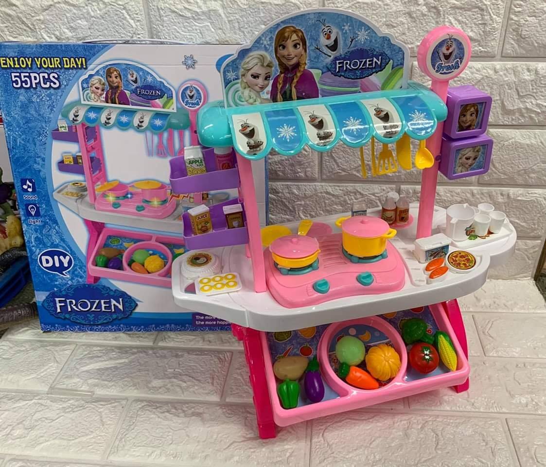 role play kitchen cooking set