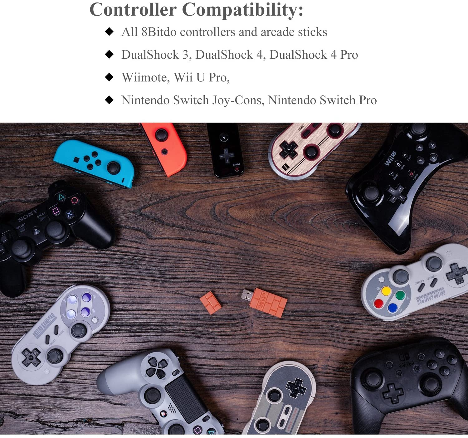 8bitdo wii u pro controller