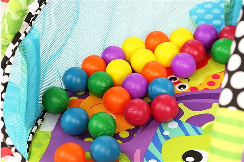 grow with me activity gym and ball pit assembly