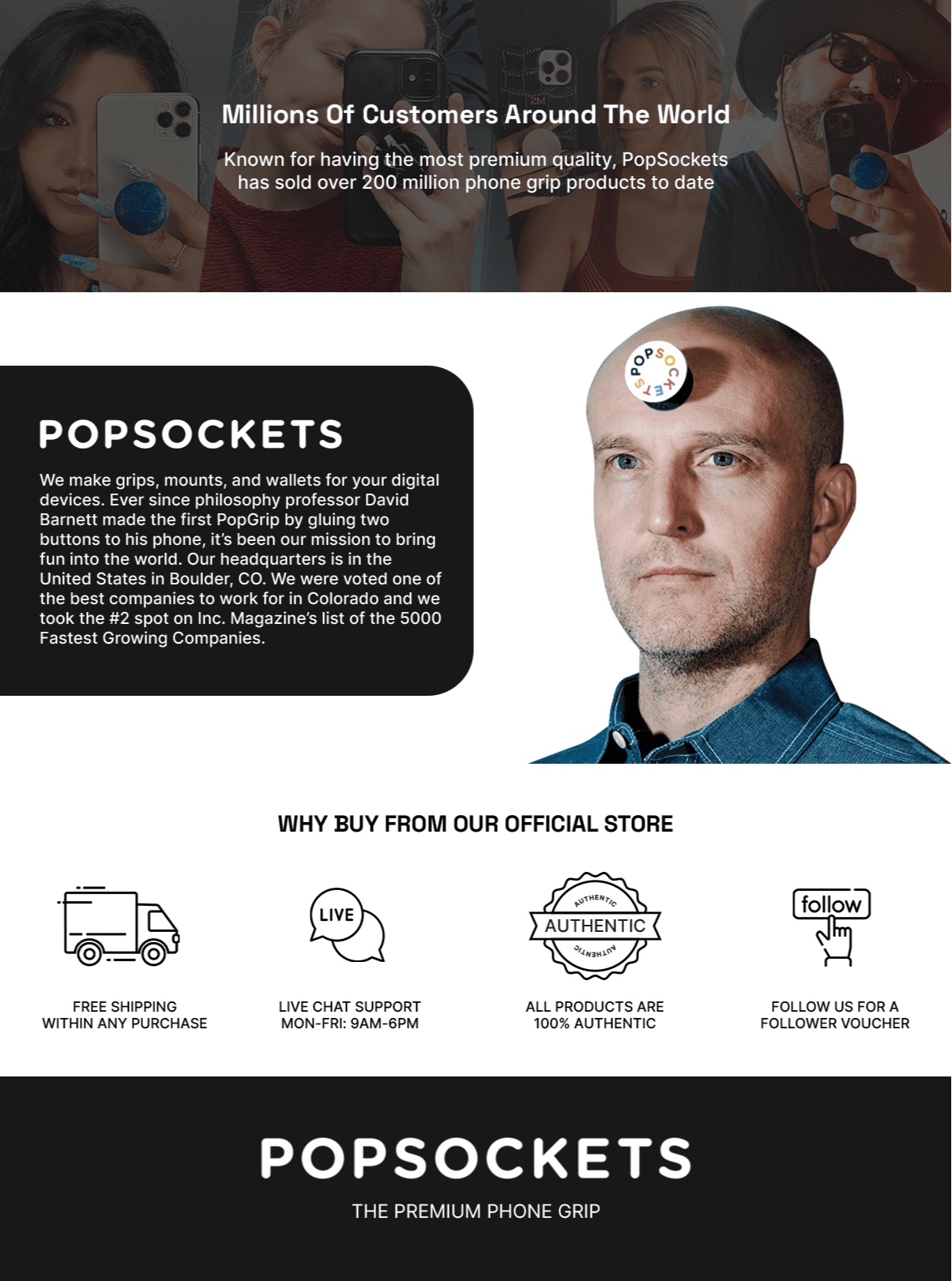 Pop Socket Store Shop online with PopSockets now! Visit PopSockets on Lazada.