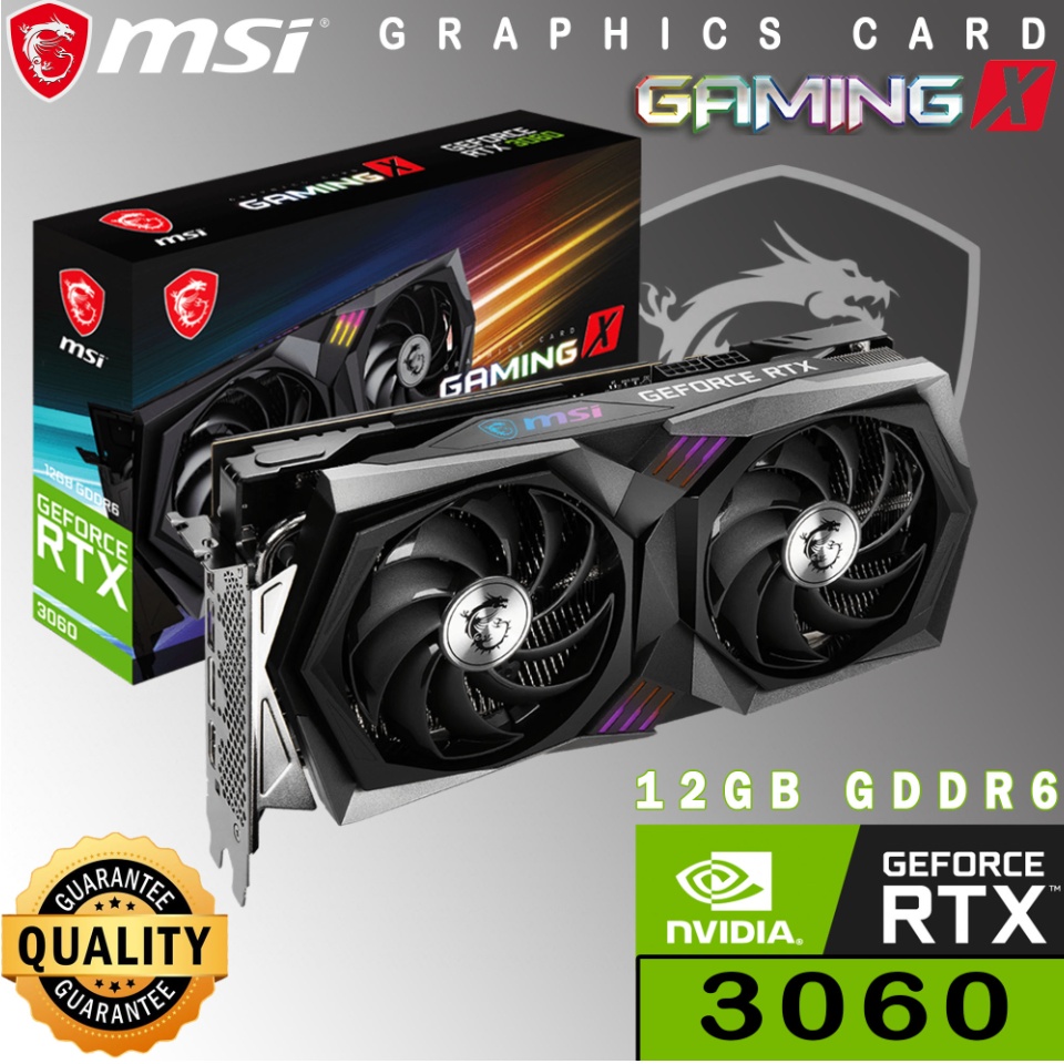 MSI GeForce RTX 3060 gamingx 12gb 【公式通販】
