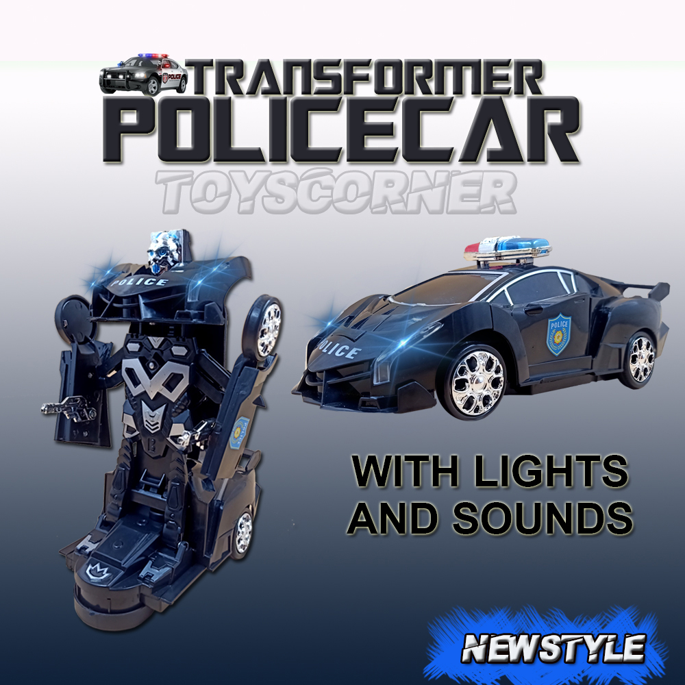 police car transformer