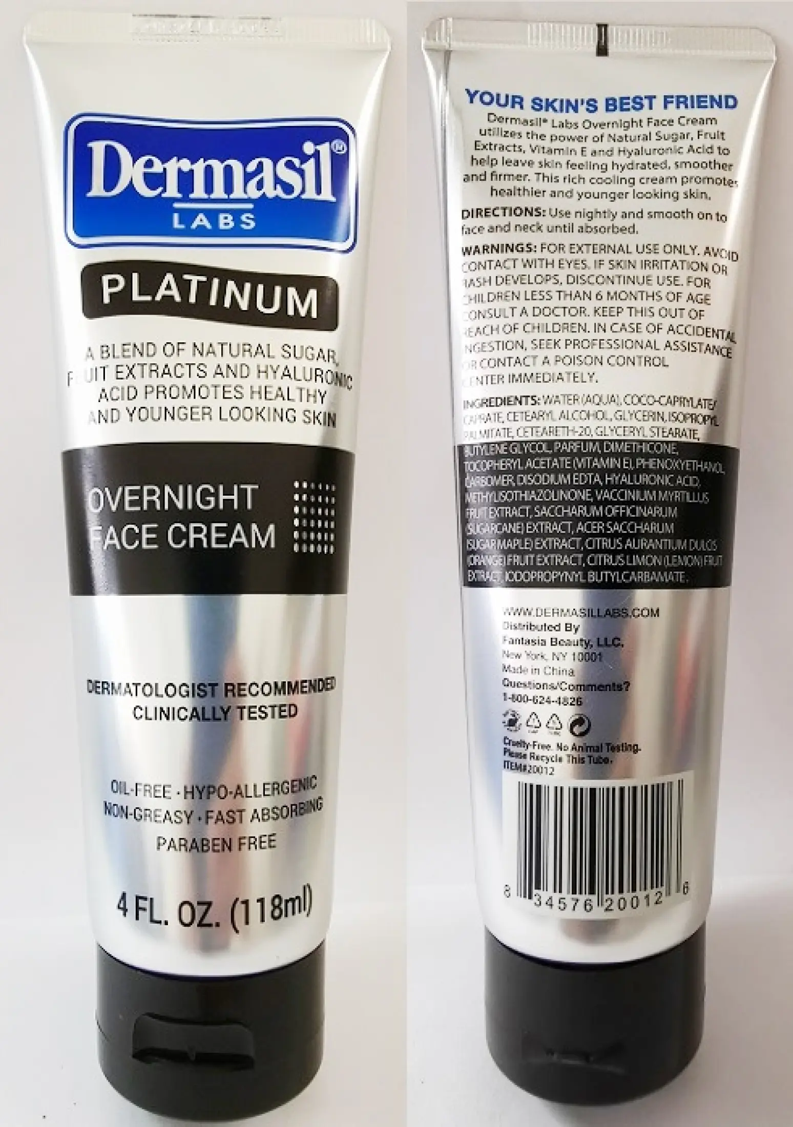 dermasil face cream