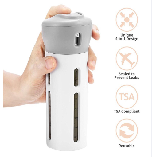 travel bottle organizer