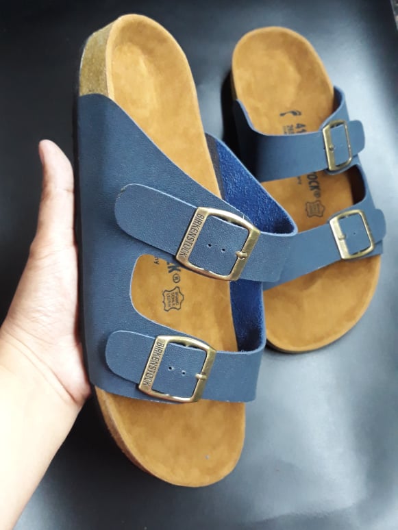 birkenstock arizona navy blue