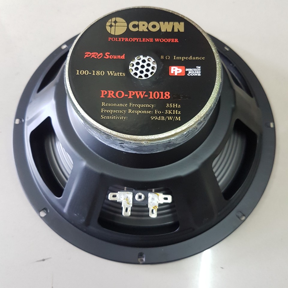 crown woofer speaker