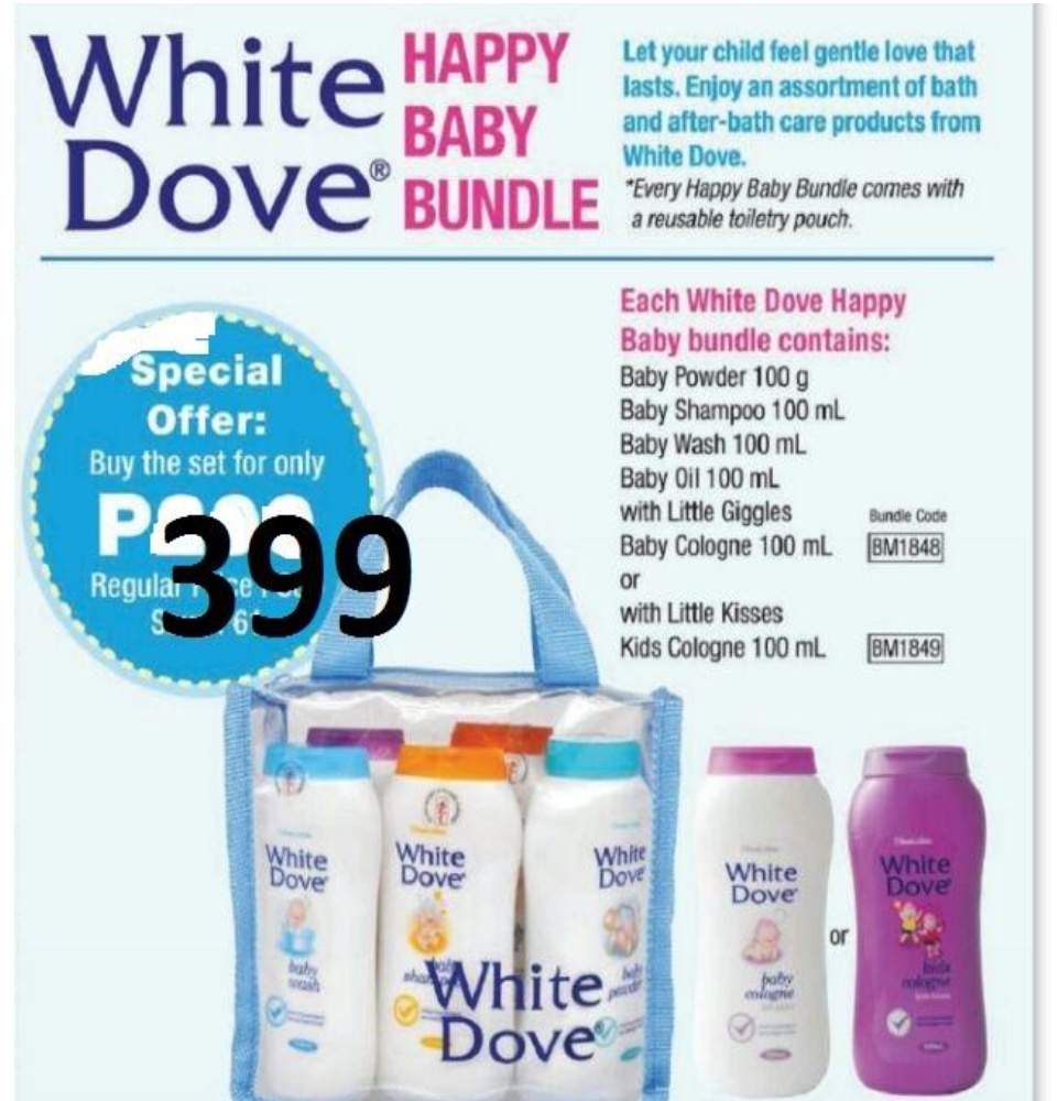 dove baby wash set