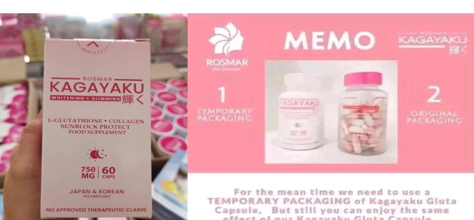 ROSMAR KAGAYAKU GLUTATHIONE CAPSULE (WHITENING & SLIMMING) | Lazada PH