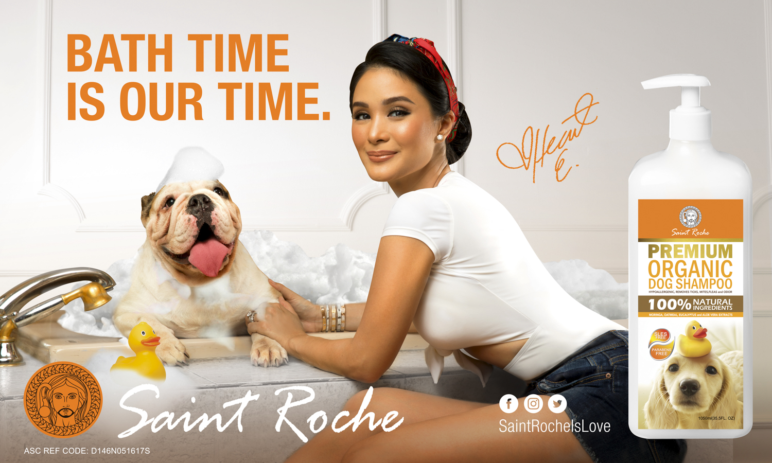 saint roche dog shampoo