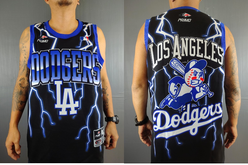 LA Dodgers Sando Jersey, PRIMO Active Wear, Premium (Us Size)