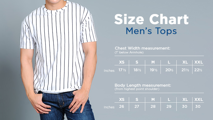 Bench Jeans Size Chart