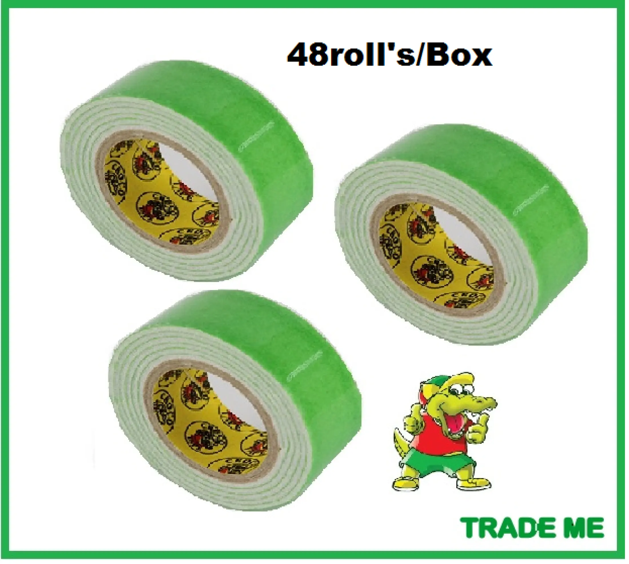 Double Sided Tape Foam Type Crocodile Brand 1inch X 1 Meter 48roll S Box Lazada Ph