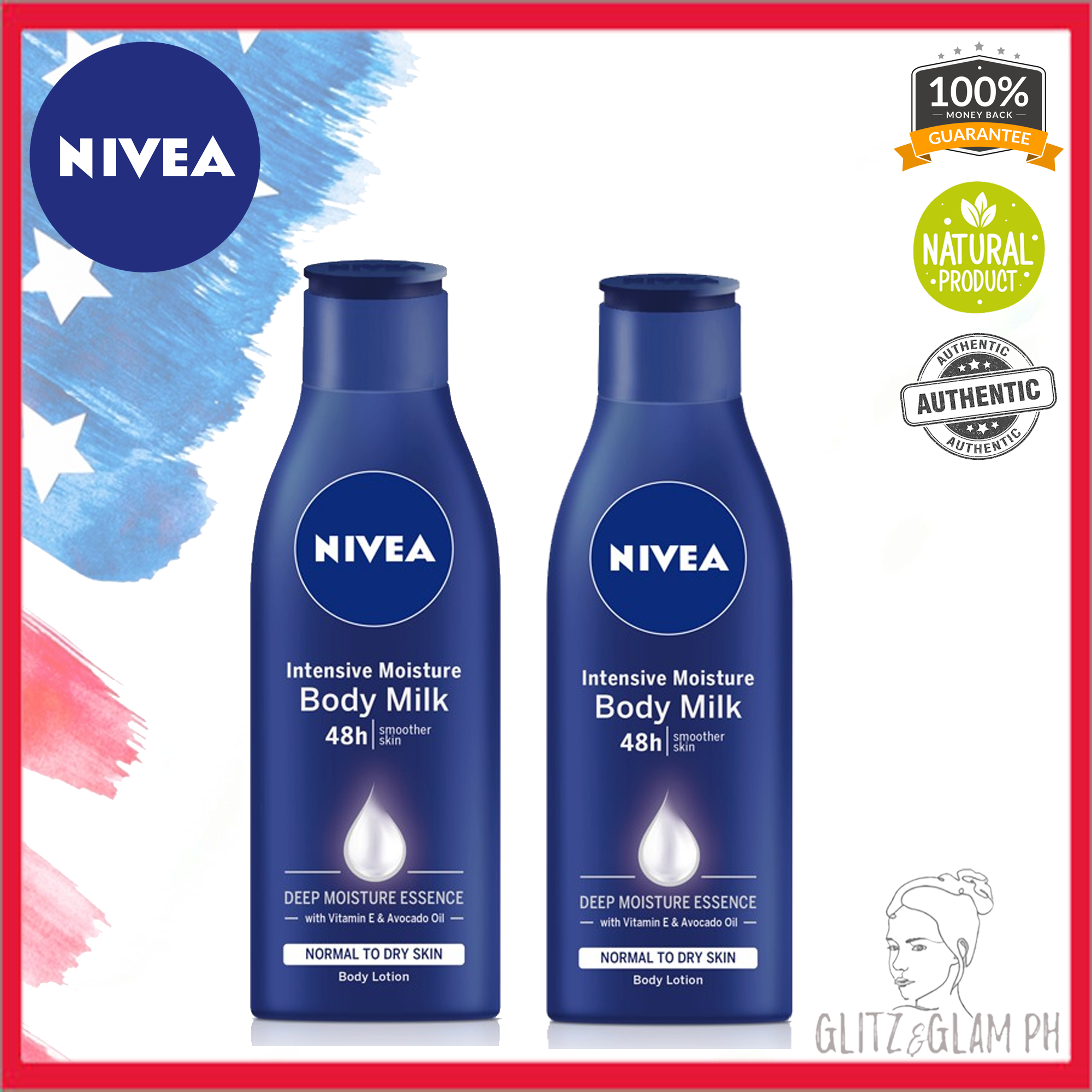 nivea intensive moisture body milk 250ml price